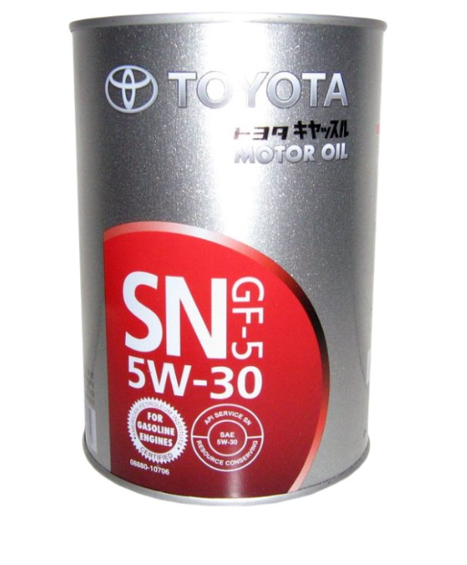 Моторные масла Тойота 5W30