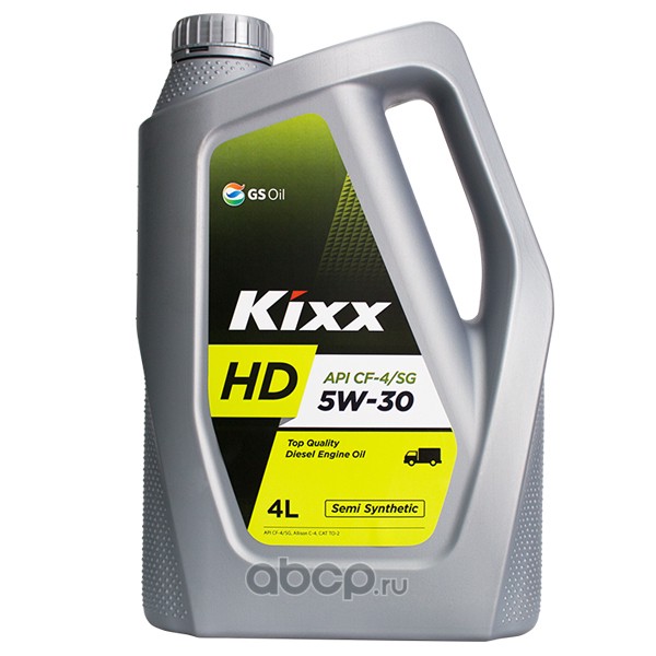  моторное полусинтетика KIXX Dynamic CF-4 5W-30 4 л  в .