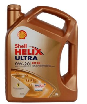 Моторное масло Shell Helix Ultra ECT C6 0W-20