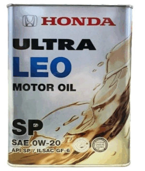 Моторное масло HONDA ULTRA LEO SP 0W-20
