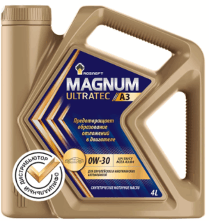 Масло ROSNEFT Magnum Ultratec A3 0W-30