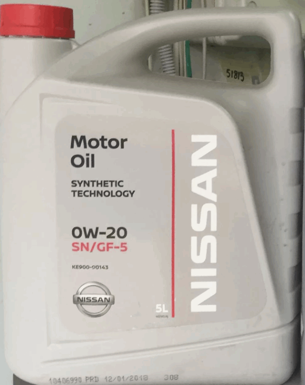 Моторное масло NISSAN SN/GF-5 0W-20