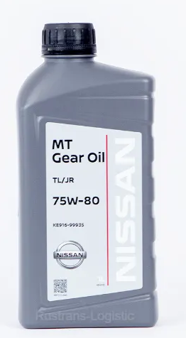 Трансмиссионное масло NISSAN MT GEAR OIL TL/JR 75W-80