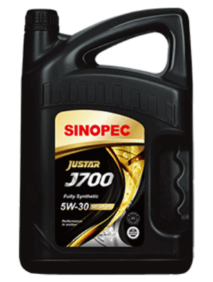 SINOPEC JUSTAR J700 SP/GF-6A 5W-30 Gasoline Engine Oil