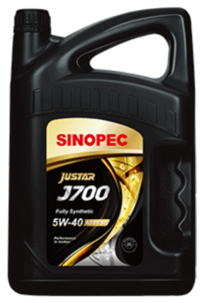 SINOPEC JUSTAR J700 A3/B4 5W-40 Engine Oil