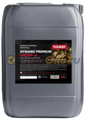 OILWAY DYNAMIC PREMIUM SAE 15W-40  API CI-4/SL ACEA E7