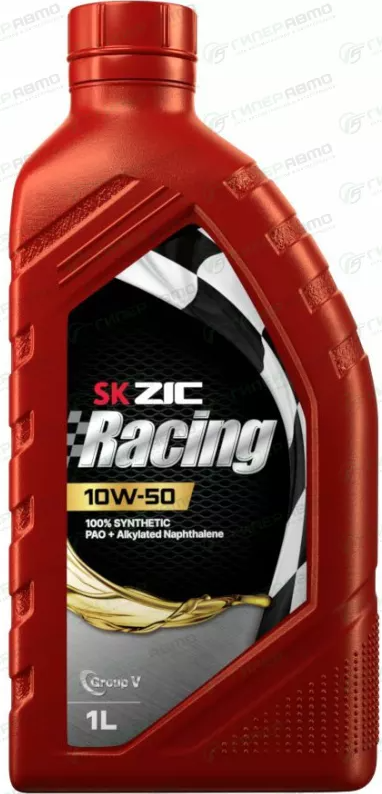Масло моторное ZIC RACING 10W50 ACEA A3/B4
