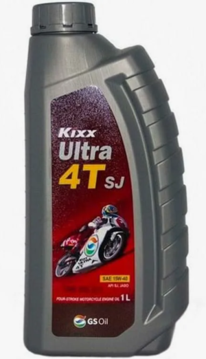Масло моторное для 4х тактных  двигателей Kixx Ultra 4T SJ/MA2 15W-40