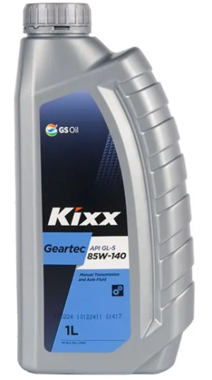 Масло трансмиссионное Kixx Geartec GL-5 85W-140