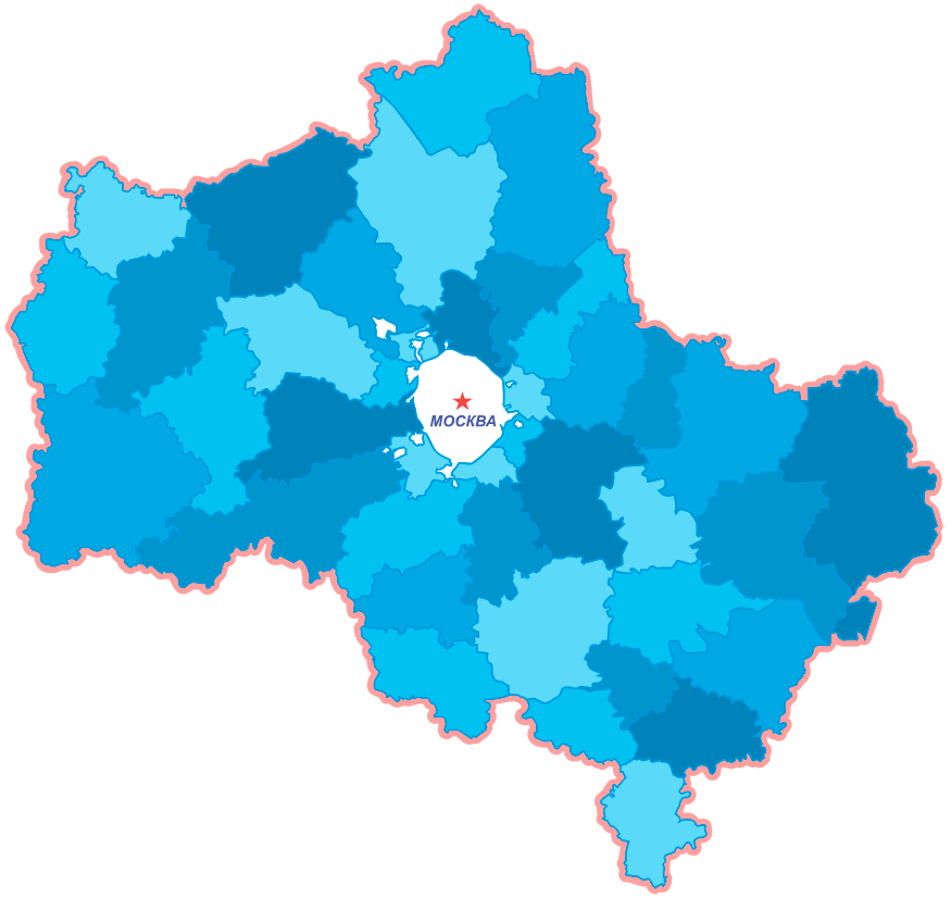Карта продажи дизтоплива в Московской области